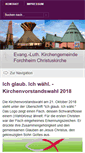 Mobile Screenshot of forchheim-christuskirche.de